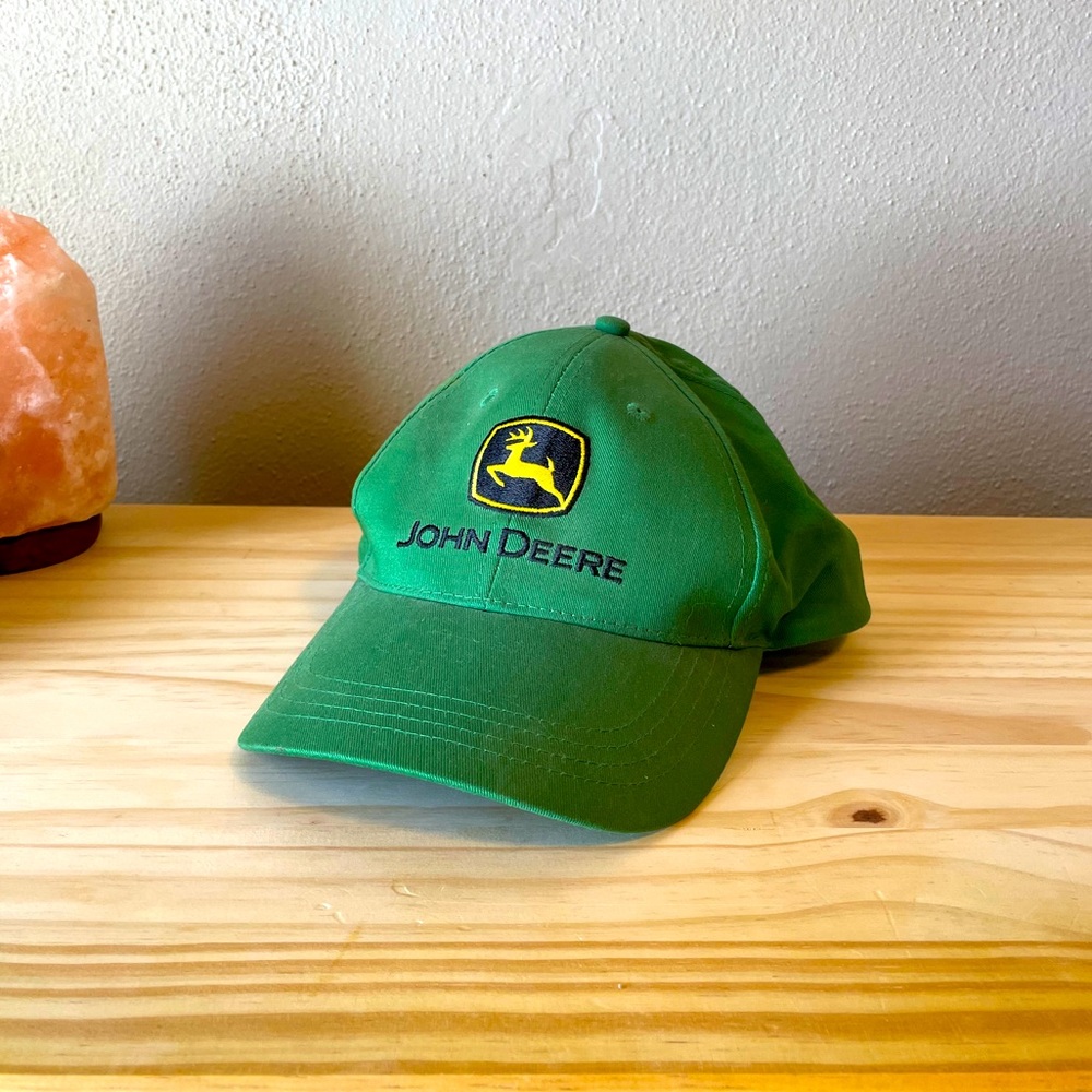 John Deere Embroidered Logo Baseball Cap OSFM